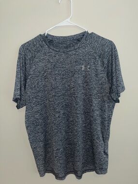 Under Armour Men's Dark Heather Gray Short-Sleeve Performance Tee